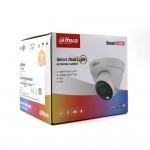 DAHUA IP 2MP DUAL LIGHT DOME CAMERA BUILT-IN-MIC DH-IPC-HDW1249T1-A-IL GOLD SERIES